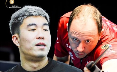 Hoàng Sao và An Nhiệt dừng bước ở vòng 64 giải billiards UK Open 2024