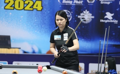 Bùi Xuân Vàng giành chức vô địch giải Billiards Pool 9 bi nữ HBSF Tour 3 năm 2024