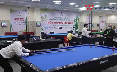 Lịch thi đấu và kết quả billiards ĐH TDTT TPHCM 2022 mới nhất