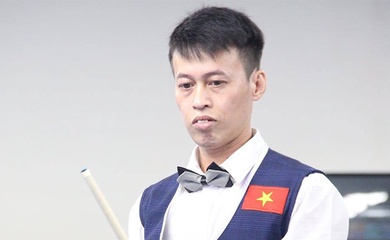 Đoàn Minh Kiệt vào vòng loại thứ 2 giải billiards Anakara World Cup 2024