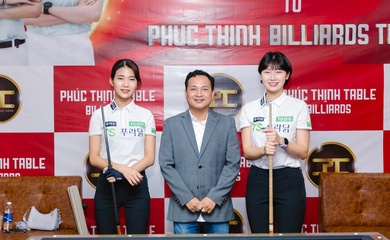 Giải 3C HBSF tranh Siêu cúp Phúc Thịnh Table 2024 quy tụ dàn "cọp" billiards hùng hậu