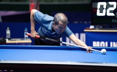 Trần Quyết Chiến giành á quân giải billiards carom 3 băng Ankara World Cup 2025