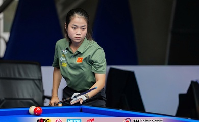 Giải Billiards Carom 3 băng nữ châu Á 2026: Nguyễn Đức Yến Sinh là đại diện duy nhất của Việt Nam vào tứ kết