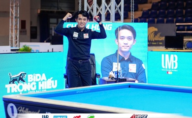 Chiêm Hồng Thái gia nhập top 12 thế giới sau ngôi Á quân billiard 3C World Cup TP.HCM 2026, vào nhóm các hạt giống