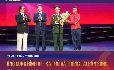 Cúp Chiến thắng 2025: Xúc động chuyện cụ ông tuổi 70 còn học tiếng Anh để cống hiến trọn đời cho bắn súng
