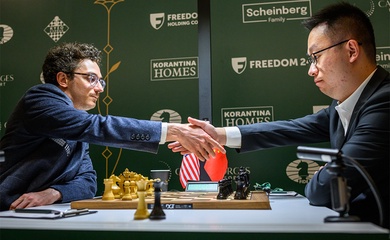 Giải FIDE Candidates 2026: Caruana và Sindarov bứt phá, bài học về "quản trị rủi ro" trong cờ vua đỉnh cao