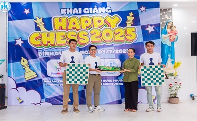 Khai giảng chương trình Happy Chess mùa 4 tại Mái Ấm Tình Mẹ 2: Khi những quân cờ mang theo hy vọng