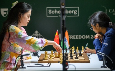 Giải cờ vua Ứng cử viên Nữ FIDE 2026: Cuộc đua tam mã nghẹt thở giữa Lagno, Zhu Jiner và Muzychuk