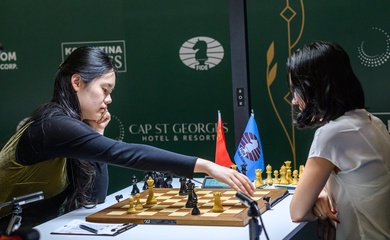 Cờ vua FIDE Women's Candidates 2026: Cuộc đua song mã Zhu Jiner - Vaishali và bài học về quản trị phong độ đỉnh cao
