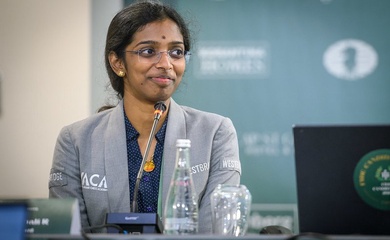 Vaishali Rameshbabu vô địch Candidates Nữ 2026: "Cú nổ" truyền thông của cờ vua Ấn Độ
