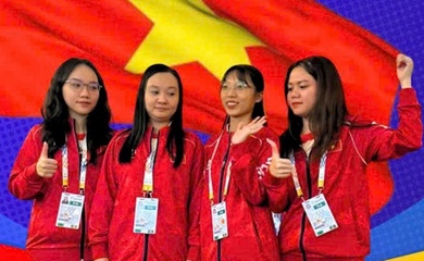 SEA Games 33: Tuyển nữ Việt Nam đoạt huy chương Bạc nội dung Cờ Nhanh Đồng đội Nữ ASEAN