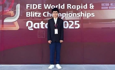 Kỳ tích cờ vua Việt Nam: Đầu Khương Duy và hành trình 'diệt khổng lồ' tại World Rapid & Blitz 2025