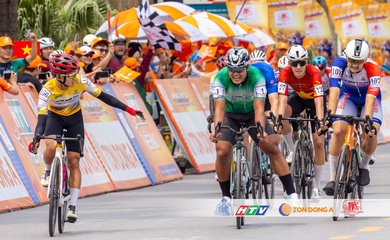 Chặng 2 xe đạp Cúp Truyền hình TP.HCM 2026: Trần Tuấn Kiệt thắng chặng nghẹt thở, Công an TPHCM khẳng định sức mạnh