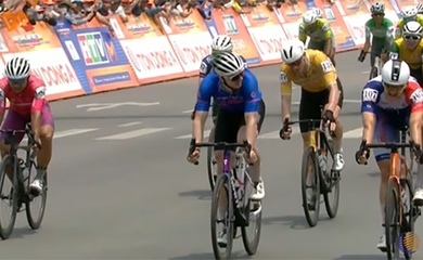 Patrick Patterson "lên ngôi" nghẹt thở tại Quảng Ngãi: Giá trị của những cú nước rút xe đạp đắt giá