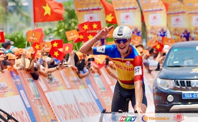 Xe đạp Cúp Truyền hình TP.HCM 2026: Christoph Janssen và màn solo 20km chấn động đường đua miền Trung