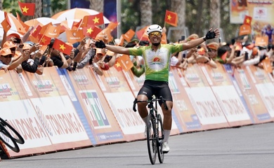 Đua xe đạp Cúp Truyền hình HTV 2026 Chặng 18: "Lão tướng" Trịnh Đức Tâm độc diễn