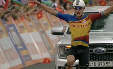Cúp Truyền hình TP.HCM 2026: Christoph Janssen thắng chặng 20 và bài toán nhân sự ngoại binh trong đua xe đạp