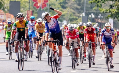 Chặng 22 xe đạp Cúp Truyền hình TP.HCM 2026: Zachary Patrick Patterson thống trị "đường đua xanh" Cần Thơ 