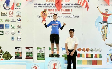 Kết quả đua xe đạp nữ Cúp Biwase ngày 13/3: Vì sao Bùi Thị Quỳnh được thưởng nóng?