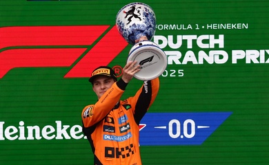 Piastri gia tăng khoảng cách dẫn đầu tại Giải đua F1 Dutch Grand Prix 2025