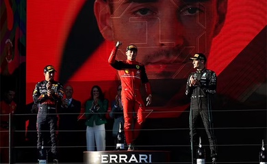 Kết quả đua F1 Grand Prix Úc 10/4: Leclerc thống trị, Hamilton sa sút, Verstappen bỏ cuộc