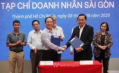 Tạp chí Doanh nhân Sài Gòn ký kết hợp tác với Liên đoàn Quần vợt và Pickleball TP.Hồ Chí Minh