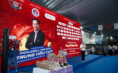 Giải đấu Pickleball YBA HCM 2025 - Trung Hậu Cup gây ấn tượng mạnh mẽ 