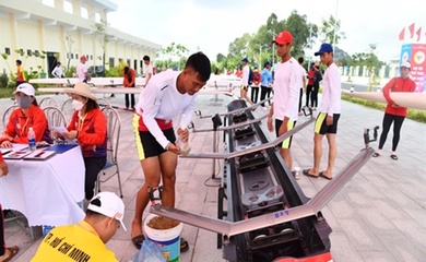 Rowing mở màn Đại hội Thể thao toàn quốc lần thứ IX