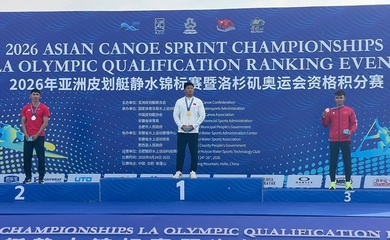 Canoeing Việt Nam bứt phá tại Giải vô địch châu Á 2026: Khi sự đầu tư trọng điểm tạo nên kỳ tích lịch sử