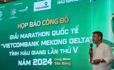 Giải Marathon Quốc tế “Vietcombank Mekong Delta” tỉnh Hậu Giang lần thứ V - năm 2024 có cung đường mới toanh