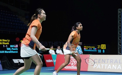SEA Games: Pearly-Thinaah vượt qua trận đấu marathon để chấm dứt cơn khát huy chương vàng 10 năm của cầu lông Malaysia