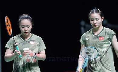 Đội nữ Việt Nam bị Malaysia "đòi nợ" ở tứ kết cầu lông SEA Games 33