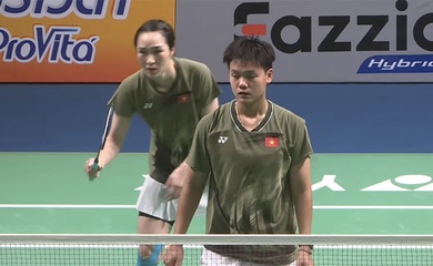 Bùi Bích Phương / Vũ Thị Trang đảm bảo cho Cầu lông Việt Nam có huy chương SEA Games 33