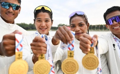 Canoeing/Kayak Indonesia bội thu 13 huy chương SEA Games 33, lập tức "chốt kèo" cho Đại hội Thể thao châu Á 2026