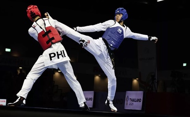 Các ngôi sao Taekwondo Thái Lan vượt mục tiêu giành huy chương vàng SEA Games 33