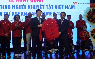 Phó Thủ tướng Mai Văn Chính nhắn gửi thông điệp đặc biệt đến Đoàn Thể thao Người khuyết tật VN dự ASEAN Para Games 13