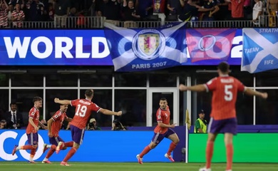 Scotland giải hạn World Cup sau 36 năm khi thắng Haiti để xếp đầu bảng đấu có Brazil