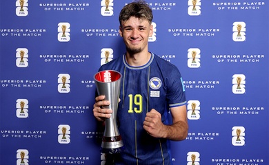 Đỉnh cao tuổi 18 của Kerim Alajbegovic: Đứng thứ 8 trong top 10 cầu thủ ghi bàn trẻ nhất World Cup