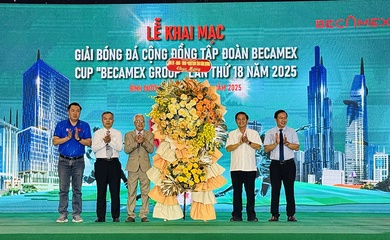 Gần 5000 cầu thủ tranh tài tại giải bóng đá phong trào lớn nhất Việt Nam