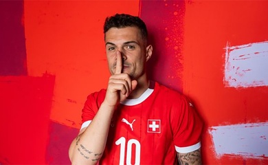 Vừa kết thúc mùa giải trong mơ, đội trưởng Thụy Sĩ  Granit Xhaka muốn thành công hơn nữa tại EURO 2024