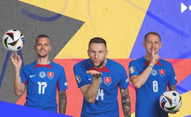"Lọ lem" EURO 2024 Slovakia sẵn sàng gây sốc cho Anh