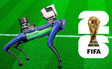 Xuất hiện... chó robot giữ an ninh ở World Cup 2026