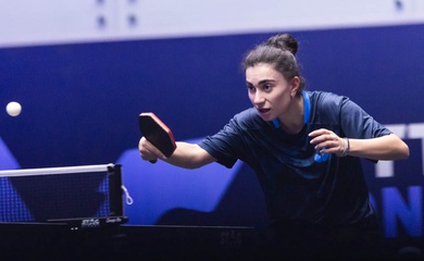 Elizabet Abraamian thoát hiểm thần kỳ, Sutirtha Mukherjee gây sốc tại giải bóng bàn WTT Star Contender Muscat 2025