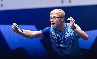 Felix Lebrun đạt chiến thắng WTT thứ 100, Park Gahyeon gây sốc loại hạt giống tại giải bóng bàn WTT Muscat 2025