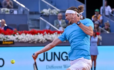 Quần vợt Madrid Open 2026: Alexander Zverev và nghệ thuật kiểm soát "biến số" trong đỉnh cao