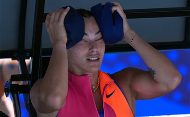 Giải quần vợt Úc mở rộng chuẩn bị cho khả năng nắng nóng kỷ lục vào thứ Ba