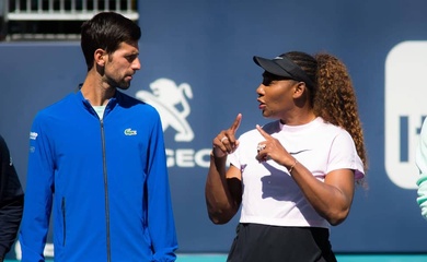 Novak Djokovic "tiên đoán" sự trở lại của Serena Williams: Khi các huyền thoại quần vợt chưa muốn rời bỏ cuộc chơi