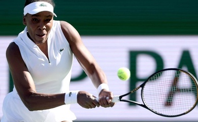 Quần vợt Indian Wells 2026: Venus Williams dừng bước tại "Grand Slam thứ 5" và mức thưởng gây sốc cho vòng đầu tiên