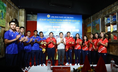 Đội tuyển Quần vợt Quốc gia chính thức xuất quân dự SEA Games 33 tại Thái Lan