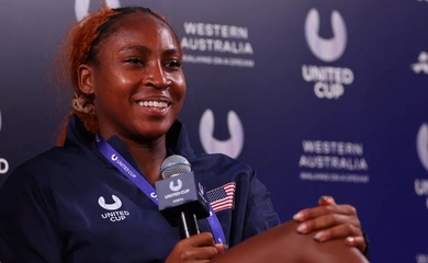 Coco Gauff giúp đội tuyển Mỹ vượt qua Hy Lạp để vào bán kết giải quần vợt United Cup, Thụy Sĩ tiến vào vòng tiếp theo